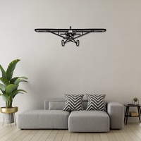 CubCrafters Carbon Cub Ð Light Sport / Bush Aircraft Silhouette Metal Wall Art