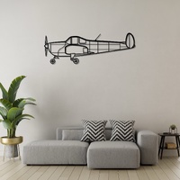 Erco Ercoupe 415C Ð Classic Two-Seat Light Aircraft Silhouette Metal Wall Art