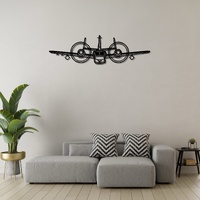 Grumman OV-1 Mohawk Ð Armed Reconnaissance Aircraft Silhouette Metal Wall Art