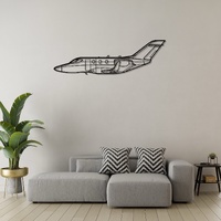 Honda HA-420 HondaJet 2 Elite Ð Light Business Jet Silhouette Metal Wall Art