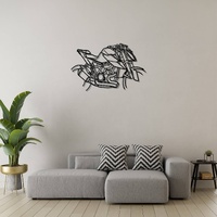 KTM 1290 Super Duke R Silhouette Metal Wall Art