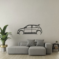 Suzuki 2008 Swift Silhouette Metal Wall Art