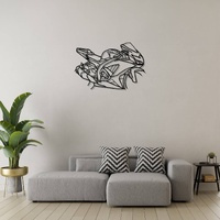 Suzuki GSX-R600 Silhouette Metal Wall Art